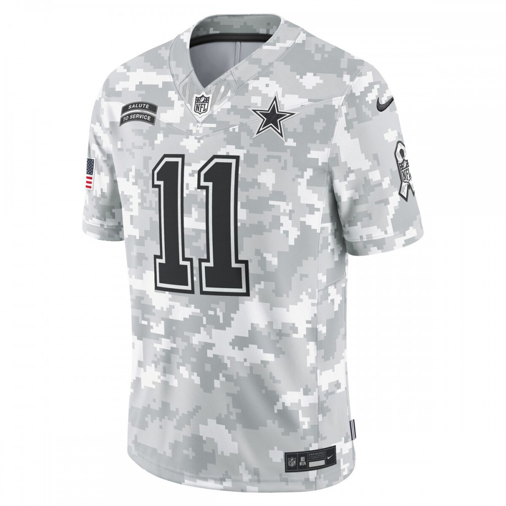 Micah Parsons Dallas Cowboys Nike 2024 Salute to Service Limited Jersey - Arctic Camo-GridironStore